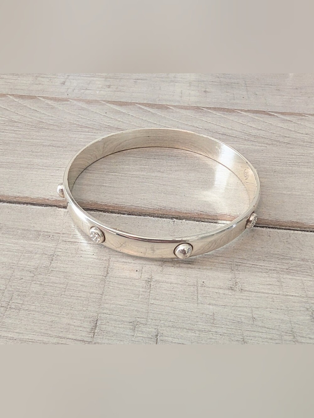 Brighton Meridian Petite Station Bangle Bracelet NWOT